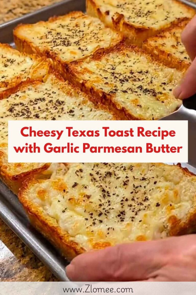 Cheesy Texas Toast Recipe with Garlic Parmesan Butter