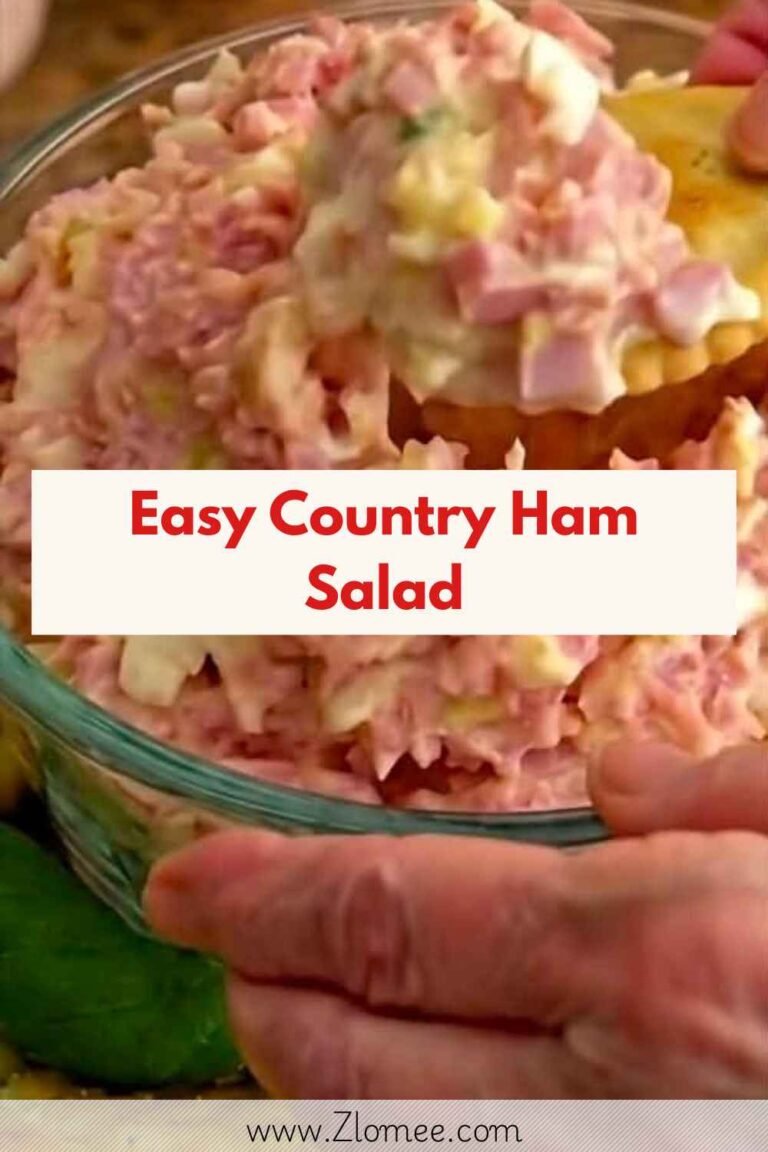 Easy Country Ham Salad Recipe for Sandwiches and Biscuits